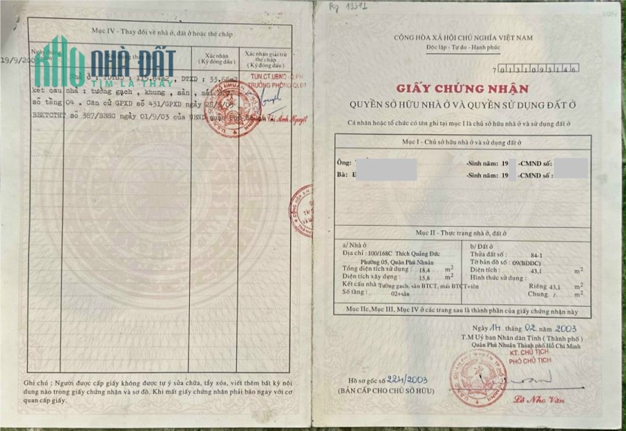 Đẹp - Thoáng - Dân Trí Cao - DT Công Nhận : 43m2 - Giá Rẻ .