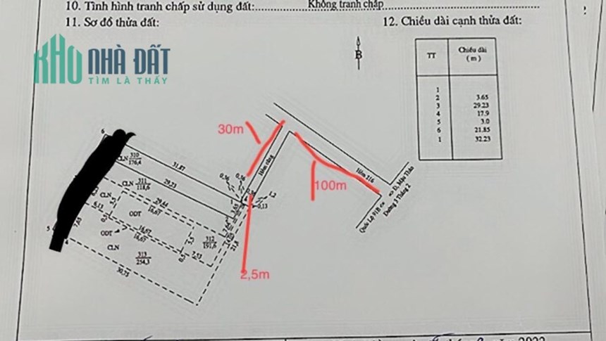 Bán nhà cấp 4 ngay TT CẦN THƠ, 102,2m2 chỉ 1.45 tỷ. LH:0799535323.