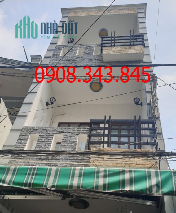 CHỈ..4.8 TỶ - NHÀ QUẬN 8  -  3 TẦNG -  NGUYỄN CHẾ NGHĨA -  ÔTÔ  NGỦ TRONG NHÀ – 42.3m2- NỞ HẬU -