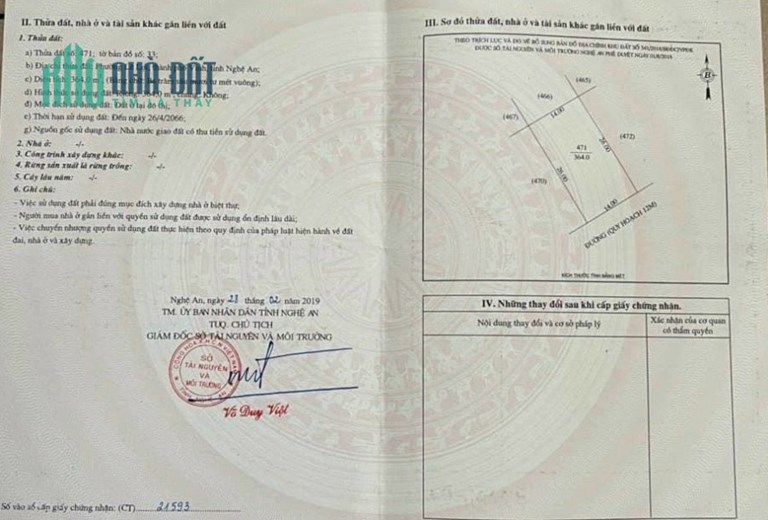 Cắt lỗ Bán lô 364m2 đất Biệt thự dự án Nam Lê Lợi, giá hiện tại rẻ nhất khu