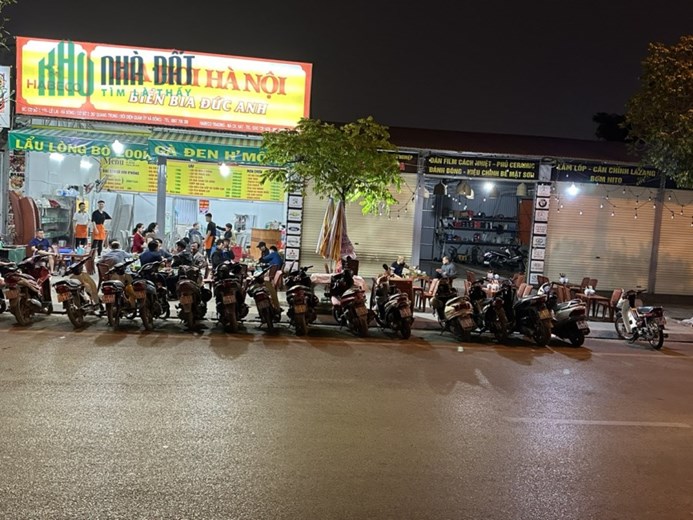 Sang Nhượng Quán Bia Hơi Tại kiot 06 Phố Cầu Đơ Hà Đông