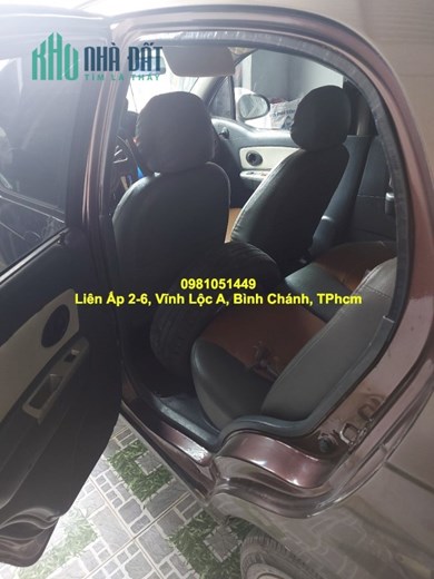 BÁN XE Spark 2009 5 chỗ đăng kiểm t9/2023 Liên Ấp 26, Xã Vĩnh Lộc A, Huyện Bình Chánh, Tp Hồ Chí