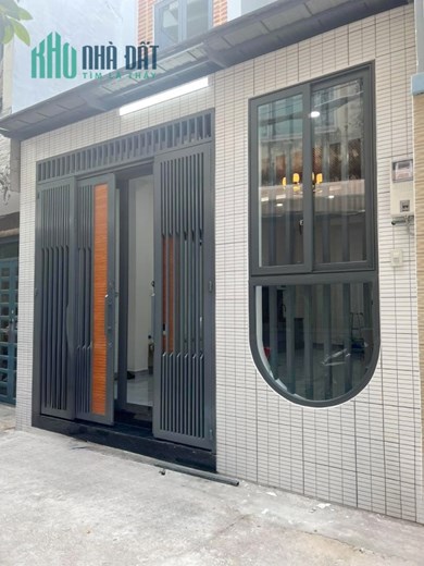 Nhà mới mặt tiền hẻm 4m Nguyễn Thị Tần p2 q8 giá 6tỷ4