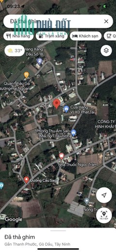 Chính chủ bán đất vị trí đẹp gần đường Cầu Sao, Gò Dầu, Tây Ninh
