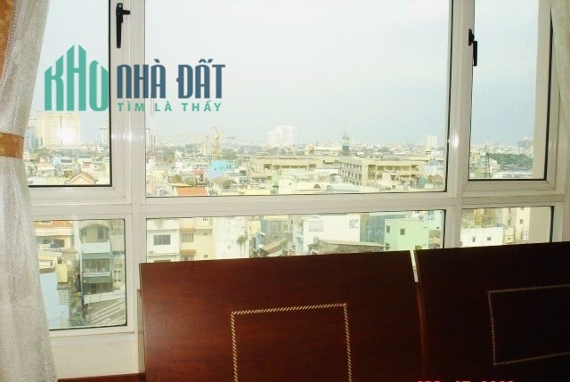 cho thuê CHCC Phúc Thịnh, Q.5, 89m2, 2Pn, 2WC, đầy đủ nội thất