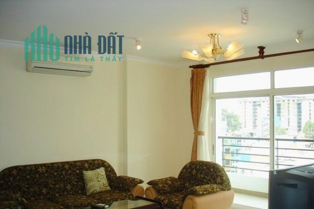 cho thuê CHCC Phúc Thịnh, Q.5, 89m2, 2Pn, 2WC, đầy đủ nội thất