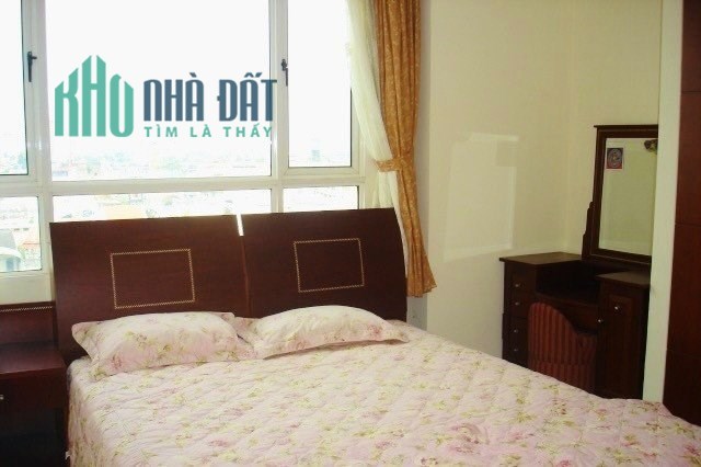 cho thuê CHCC Phúc Thịnh, Q.5, 89m2, 2Pn, 2WC, đầy đủ nội thất