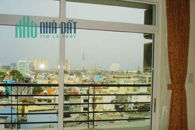 cho thuê CHCC Phúc Thịnh, Q.5, 89m2, 2Pn, 2WC, đầy đủ nội thất