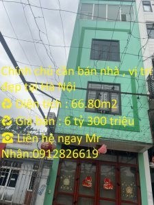 Chính chủ cần bán nhà , vị trí đẹp tại Hà Nội