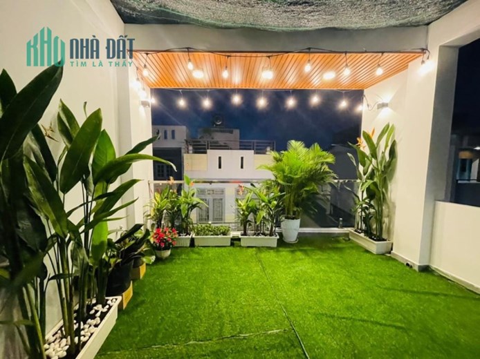 Bán Nhà Phạm Văn Chiêu Gò Vấp Hẻm Xe Hơi 4 Tầng Giá 5 Tỷ 7
