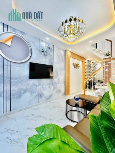 Nhà 2 mặt hẻm xe hơi 2 tầng 2 pn 3wc mới đẹp chỉ 3.95ty tl