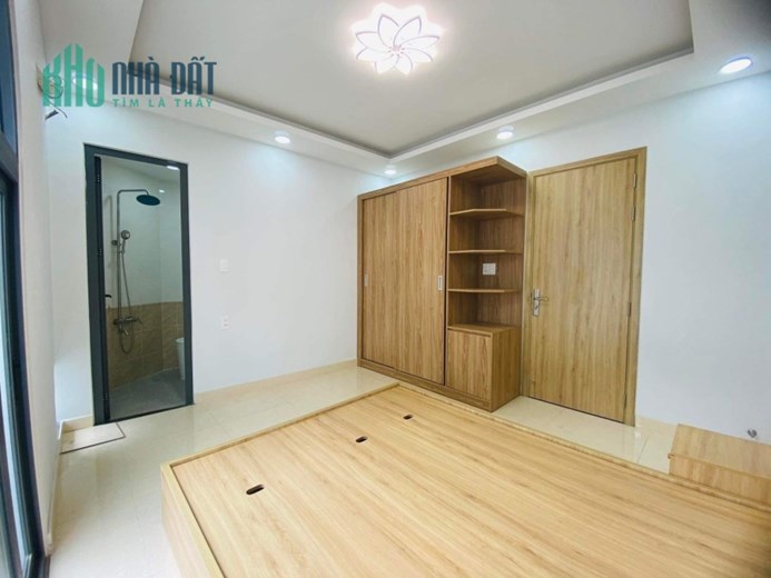 NHÀ SIÊU MỚI /1 Lê Quang Định  Bình Thạnh 40m2 Ngang 4,5m, 5 tầng, vuông vức chỉ 7tỷ 4