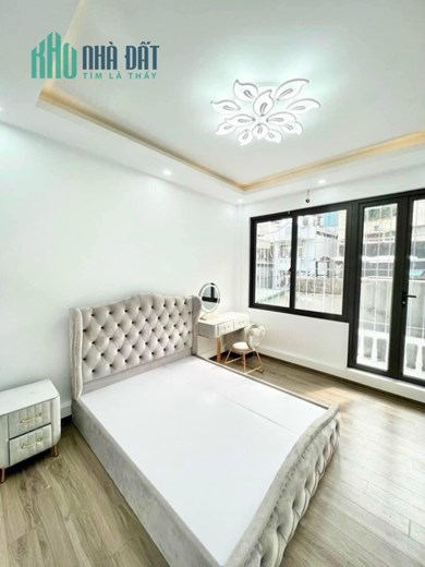 Bán nhà Kim Đồng, 62m x 6 tầng, 8.7 tỷ, thang máy, gara ô tô, mới đẹp