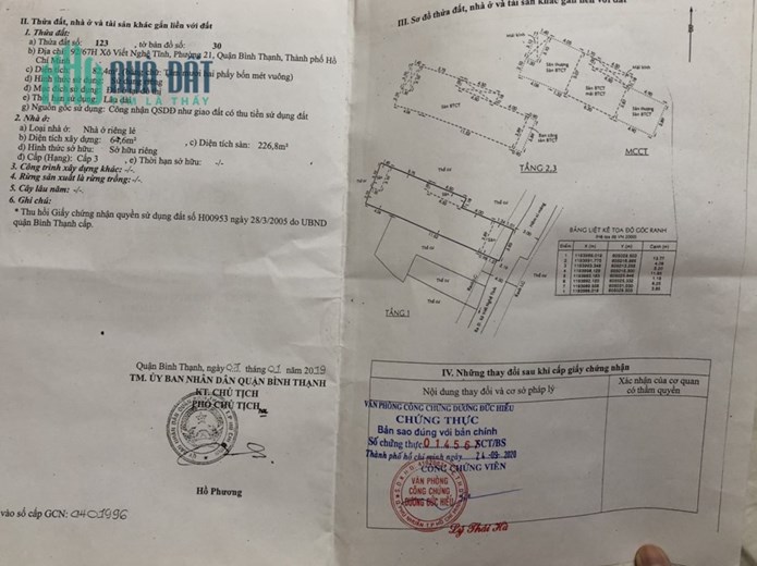 Bán căn nhà hẽm 72 Xô Viết Nghệ Tỉnh