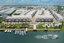 Nhà phố bờ sông The Pearl – Bến Lức Long An siêu đẹp giá rẻ