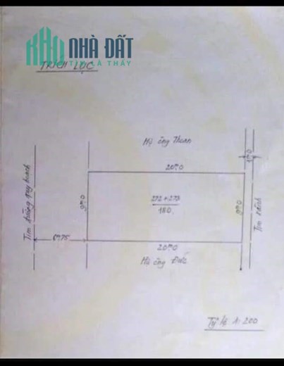 Bán đất mặt đường Đào Nhuận diện tích 180m. MT 9m, đường 15m, GIÁ 58 tr/m