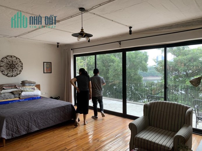 Bán nhà mặt phố Mai Anh Tuấn, view hồ,  DT 120m2 x 6 tầng, MT 6,5m. 0338080356