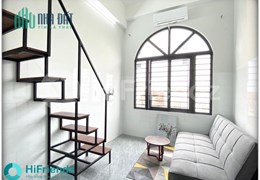 CẦN CHO THUÊ CHDV 40M2 + GÁC LỬNG FULL NỘI THẤT P.TÂN KIỂNG, Q7