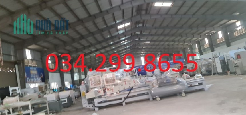 Cho thuê 2200m kho tại An Khánh Hoài Đức Hà Nội. Khung zamil cao 8m, container đỗ cửa