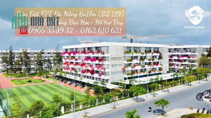 Bán đất FPT City sát trường Đại học FPT Đà Nẵng