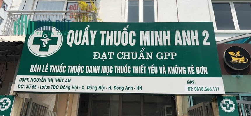 Chính chủ cần nhượng lại quầy thuốc Đầu chợ Khu chung cư euro windows