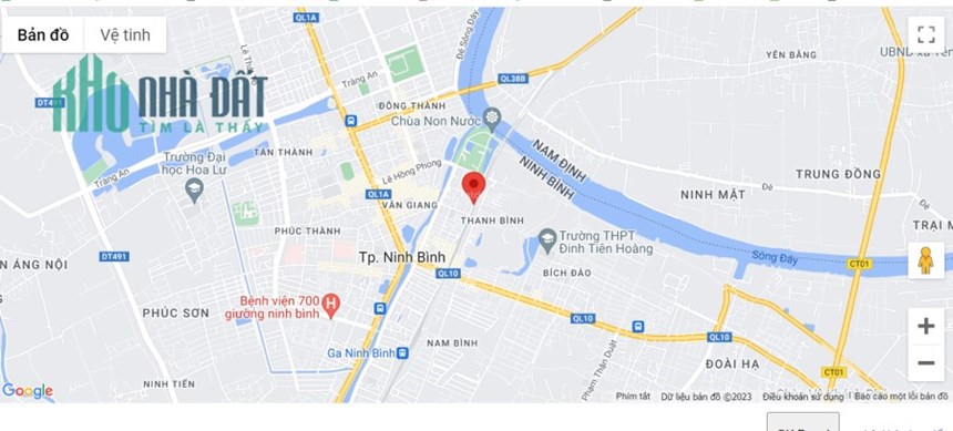 CẦN BÁN NHÀ 2,5 TẦNG, PHƯỜNG THANH BÌNH, TỈNH NINH BÌNH.