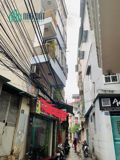 Chính chủ cần Bán nhà riêng 35m2 ngõ Trần Khát Chân,Sổ đỏ, miễn trung gian