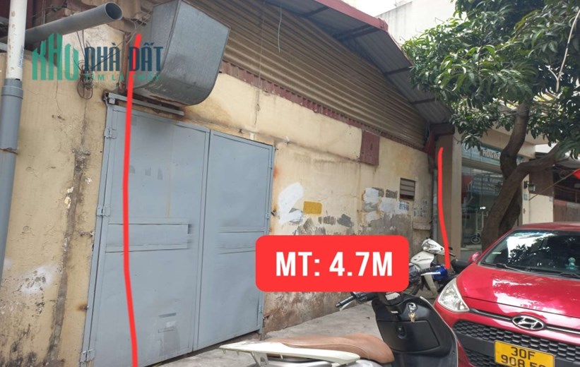 Bán đất Bồ Đề, Long Biên, kinh doanh tốt, trước nhà rộng ô tô tránh, 82m, mặt: 4.7m, 13 tỷ