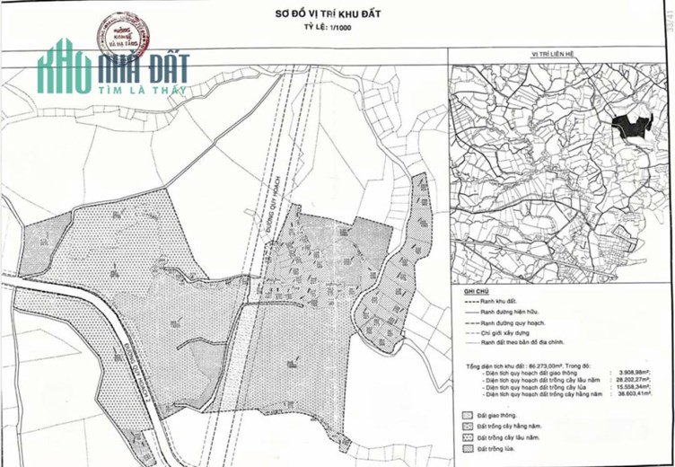 Cần bán 8,6 mẫu đất Châu Đức, Suối Rao