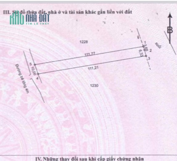 Cần bán 3,3 xào Châu Pha, 3 sổ riêng 1,1 xào