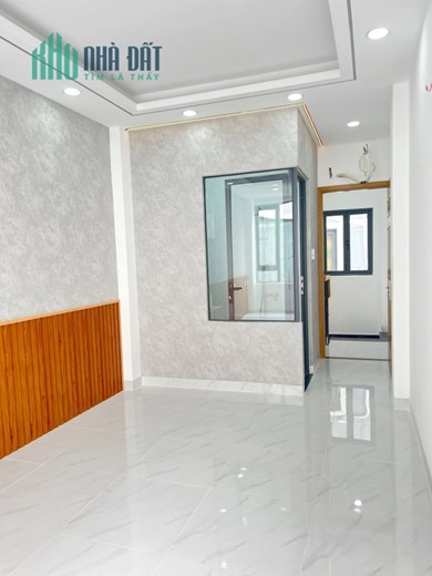 Nhà mới xây 4 tầng hẻm ôtô 14 Nguyễn Duy P9Q8 giá 5,2 tỷ TL