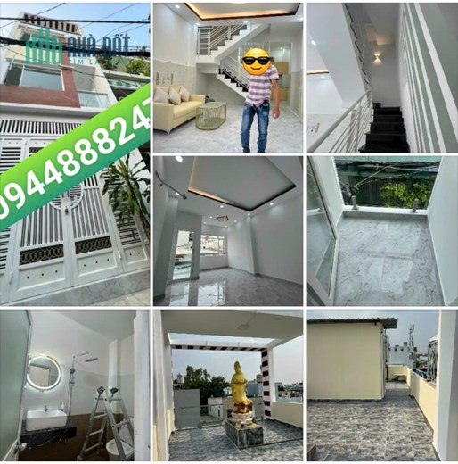 Bán nhà HXH đường 5 - Nguyễn Sơn nối dài, Bình Tân, 40m2, Ngang 4m, 4 tầng, 4PN 5WC, chỉ 4.5 tỷ TL