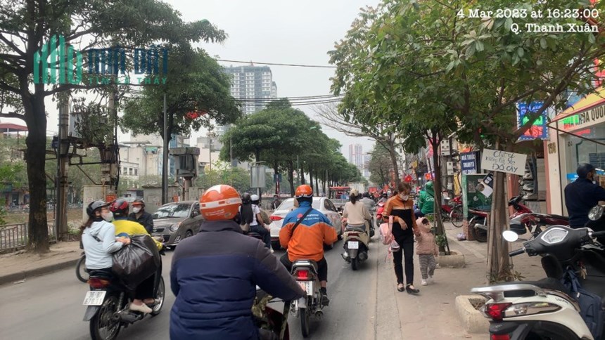 Hiếm! Bán đất MP Khương Đình,Thanh Xuân 100m2 x MT 5m, 2 mặt đường, vỉa hè rộng,