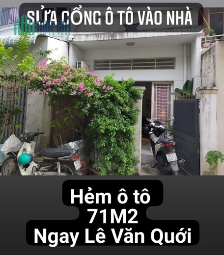 Bán nhà hẻm xe tải đường số 14 - Lê Văn Quới, 71m2, ngang 4m, 2 tầng, 3PN, chỉ 4.7 tỷ TL chính chủ.