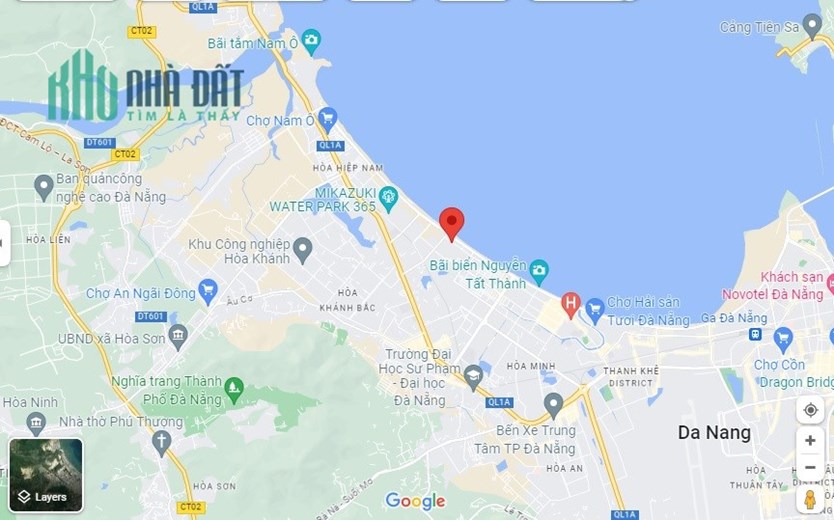 Biệt thự nghỉ dưỡng sát Biển Đà Nẵng, 378m2, ngang 15, 4 tầng, 27 tỷ