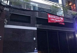 Nhà cho thuê 3 tầng làm văn phòng có hầm để xe.