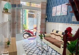 Nhà mới 4 lầu 68m2 (4x13), thiết kế đẹp, full nội thất, đang cho thuê 35tr, bán 11,2 tỷ