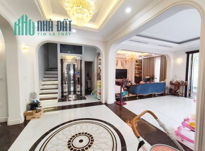 Bán Biệt thự Galeximco Lê Trọng Tấn, Hà Đông, 240m2 Mt12m 27ty full nội thất nhiều tỷ