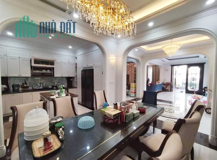 Bán Biệt thự Galeximco Lê Trọng Tấn, Hà Đông, 240m2 Mt12m 27ty full nội thất nhiều tỷ