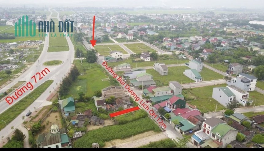 Bán lô GÓC 141m2 đường Bùi Dương Lịch, khu đấu giá Yên Bình, Hưng Đông.