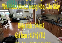 Chính chủ bán gấp chung cư Trung Yên Plaza 94m2, Trung Hòa, Cầu Giấy