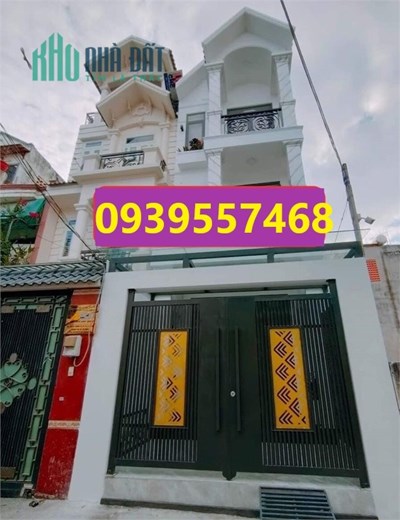 Khu Vip Phường 5, Dương Quãng Hàm, Gò Vấp – Hẻm 10m, 76m2, 3 tầng, 8.6 tỷ.