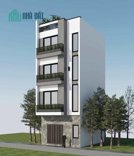 Bán nhà phố Vạn Kiếp, Hai Bà Trưng.45m2x4T thoáng 2 mặt, ôtô đỗ cách 50m
