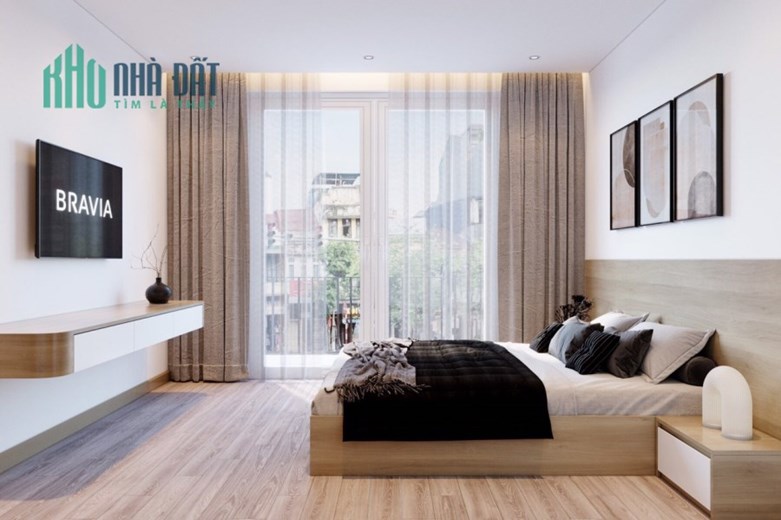 Bán nhà phố Vạn Kiếp, Hai Bà Trưng.45m2x4T thoáng 2 mặt, ôtô đỗ cách 50m