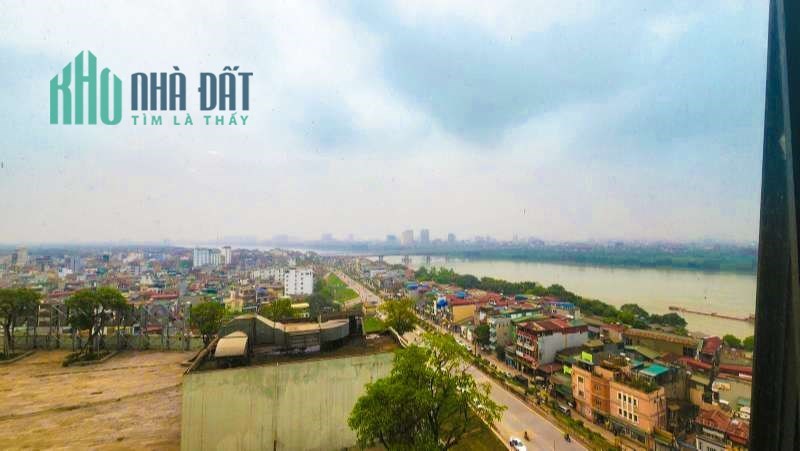 Bán căn hộ Mipec Long Biên, view sông Hồng rộng thoáng sáng, 113m, 3 ngủ, 2 wc, 5 ̀tỷ 8