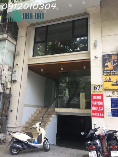 Nhà cho thuê 67b Trần xuân Soạn.P.Ngô Thị Nhậm.Hoàn Kiếm.HN