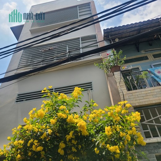 Bán  nhà 2 lô góc 2 mặt thoáng , Nguyễn Bặc, P. 4, Q. TB, HXH, 76m2