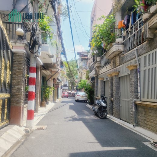 Bán  nhà 2 lô góc 2 mặt thoáng , Nguyễn Bặc, P. 4, Q. TB, HXH, 76m2