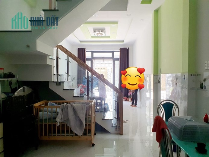 HẺM XE TẢI THÔNG 8M - KHU PHÂN LÔ THẠNH XUÂN Q12 - 58M2, 4 TẦNG, 4 PN. NHÀ ĐẸP Ở NGAY. HƠN 4 TỶ