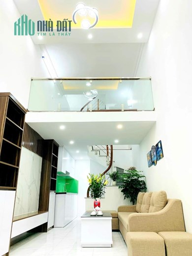 Nhà nhỏ tiền, 24m2, 4 tầng, chỉ 2,55 tỷ Tam Trinh, Hoàng Mai, nhà mới đẹp về ở ngay
